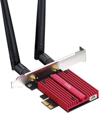 Load image into Gallery viewer, Upgrade Your PC with a WiFi 7 PCIe Adapter Featuring Intel Chipset &amp; Antennas