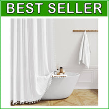 Load image into Gallery viewer, 72x96 Inch Luxury Boho Shower Curtain - Durable, Water Repellent &amp; Stylish