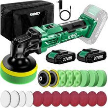 Load image into Gallery viewer, Lightweight KIMO 20V Cordless Polisher Kit with Dual Batteries &amp; Fast Charger
