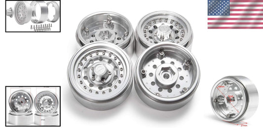 1.9" Alloy Beadlock Wheel Rims - Upgrade Your 1/10 RC Crawler Performance