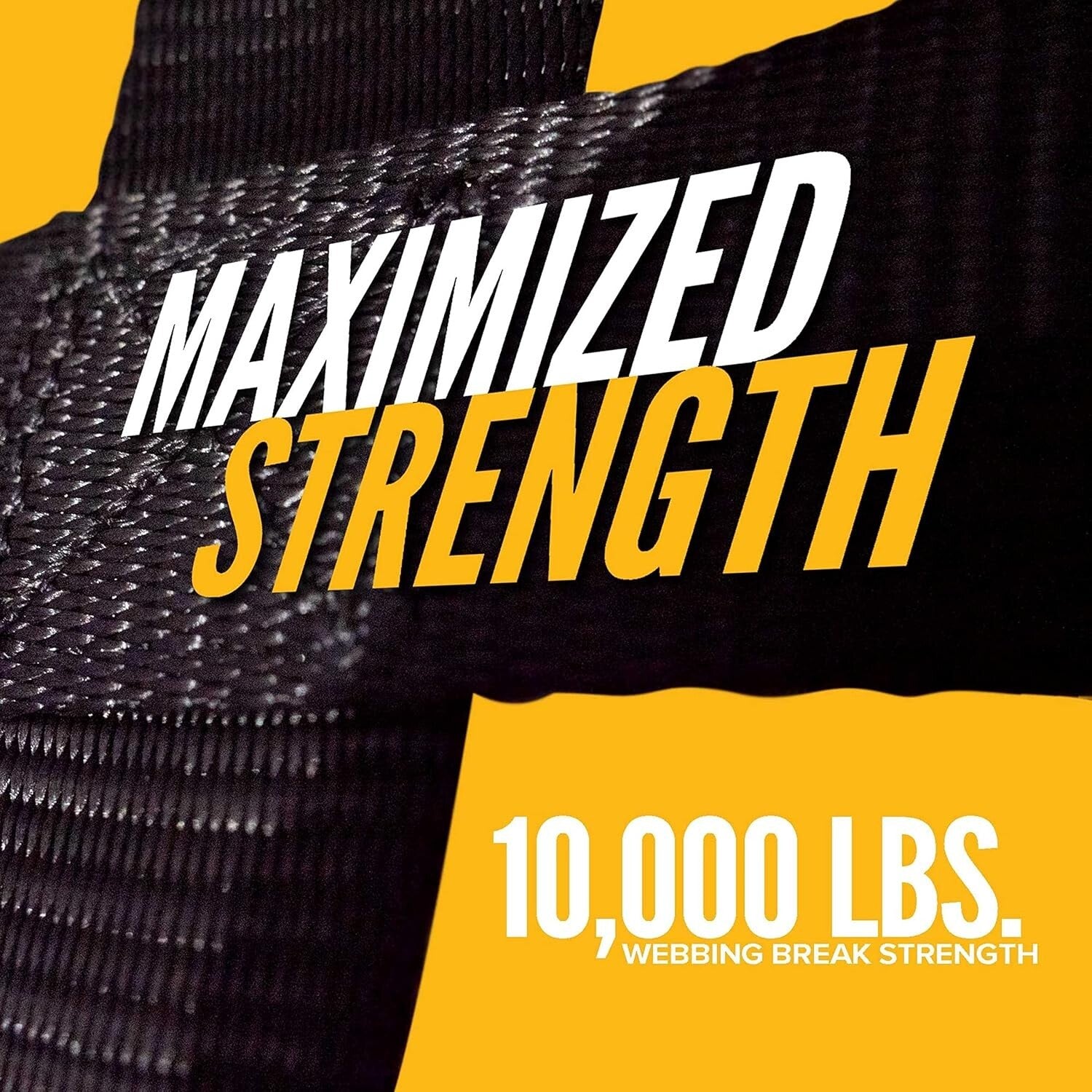 Durable Cargo Net with 10,000 lbs Strength - Perfect for Long Truck Beds 82x50"