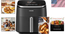 Load image into Gallery viewer, TurboBlaze 6-QT Air Fryer – 9 Functions &amp; Precise Temperature Control, Less Oil