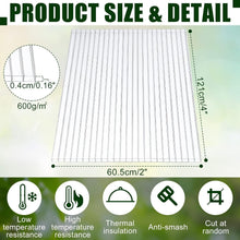 Load image into Gallery viewer, Versatile 4' x 2' Polycarbonate Sheets for Greenhouse, Canopy, and More - 6 Pack