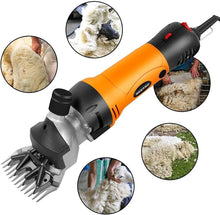 Load image into Gallery viewer, Heavy Duty Professional Sheep Shears with Adjustable Speed – Perfect for Farmers