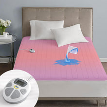 Load image into Gallery viewer, Waterproof Heated Mattress Pad with 10 Heat Settings for Comforting Sleep