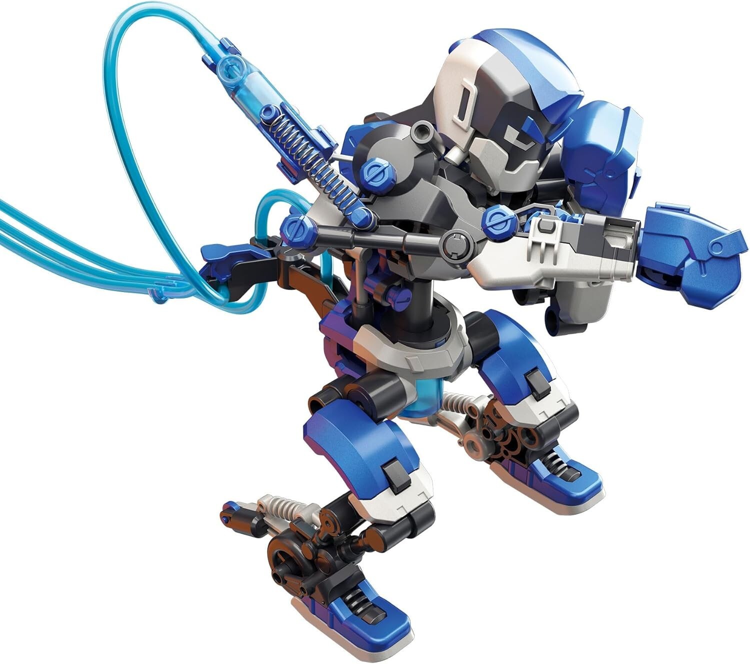 Dual Hydraulic Boxing Robots Build Kit - Score Points in This Fun STEM Challenge