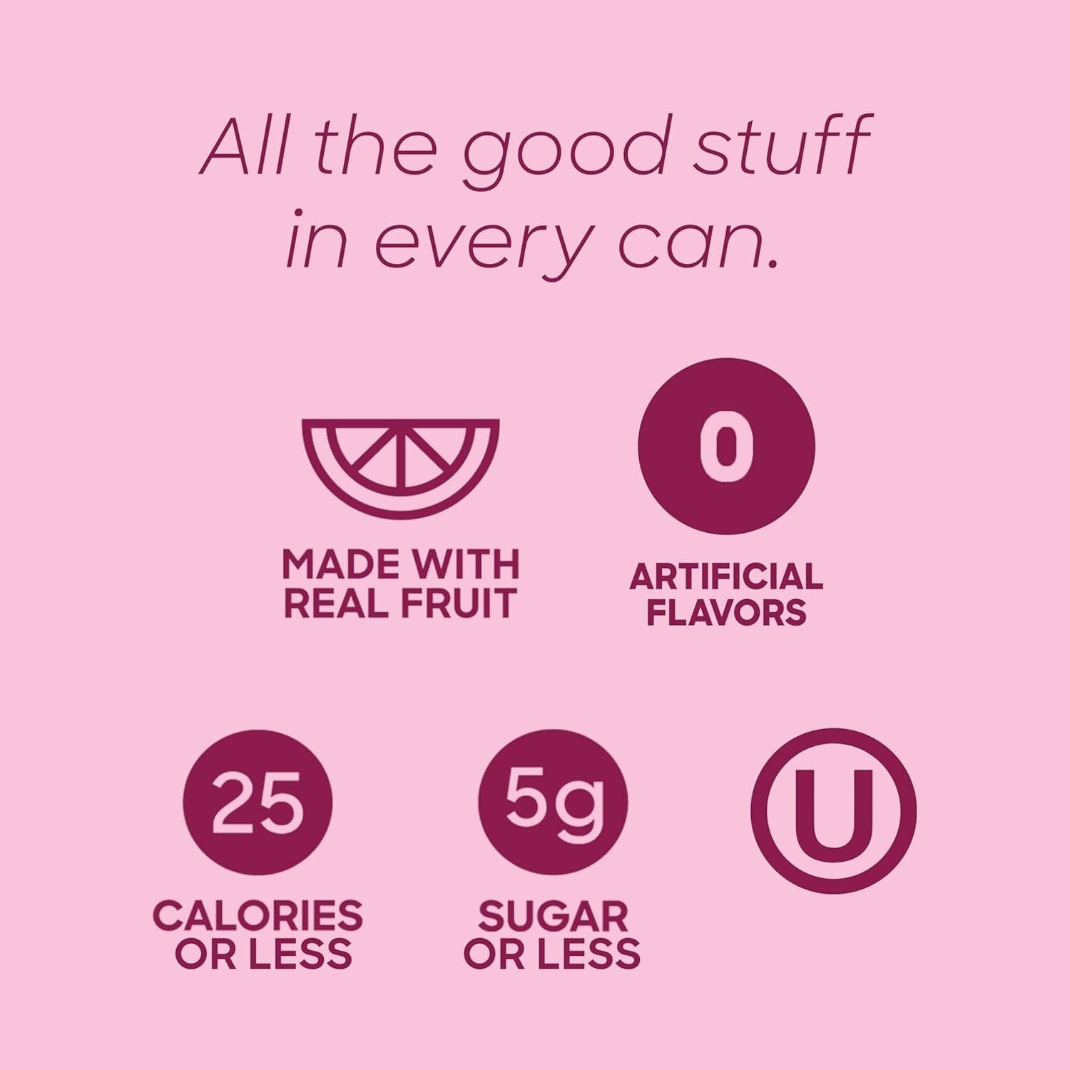 Asian-Inspired Flavored Sparkling Water Variety: 12oz Cans - Vegan & Low Sugar