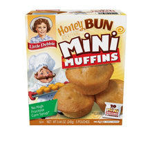 Load image into Gallery viewer, Honey Bun Mini Muffins, 40 Pouches - Family Favorite Snack Time Treats