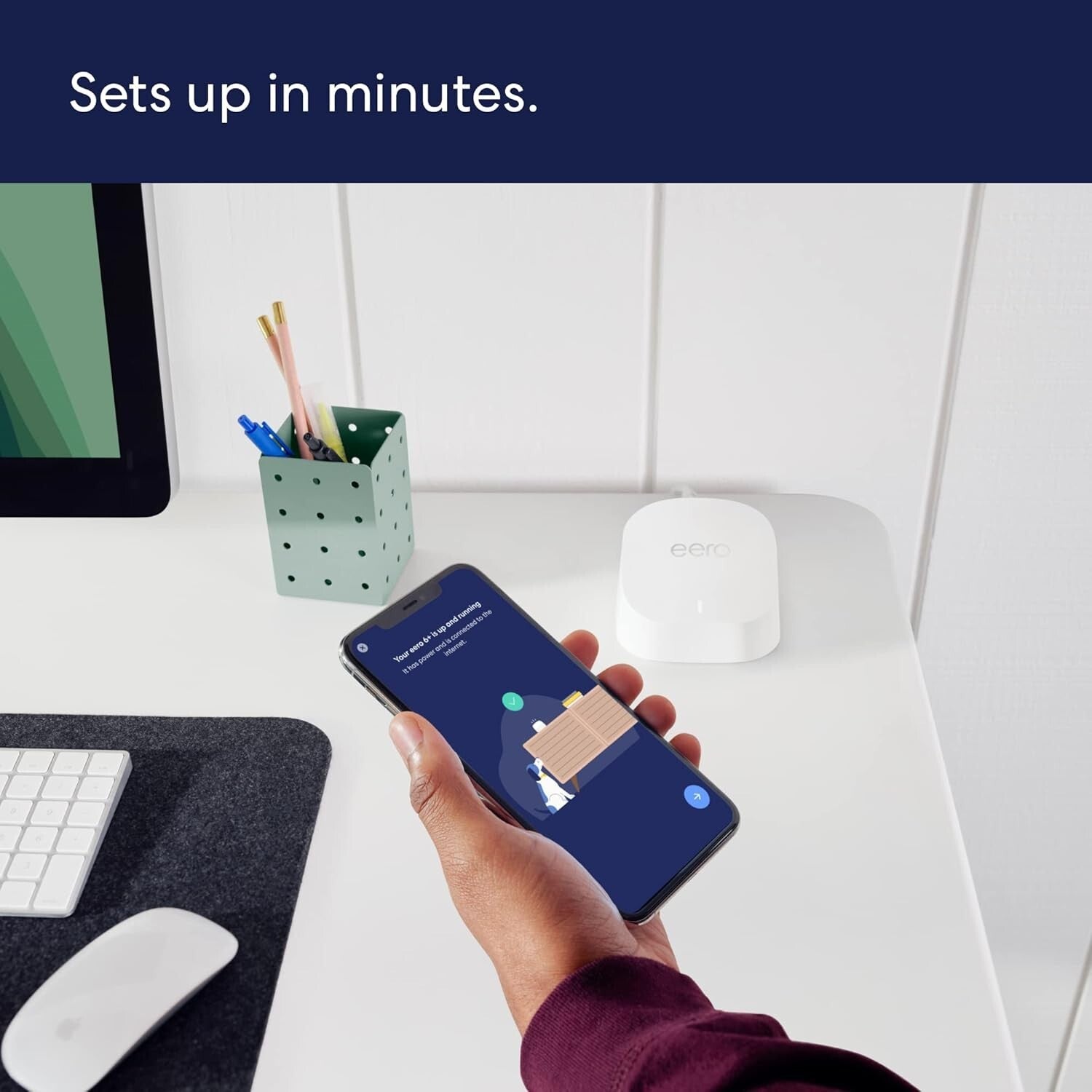 Affordable Amazon 6+ Mesh WiFi 6 System - Ultimate Connectivity for Large Homes