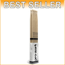 Load image into Gallery viewer, High-Quality Shira Kashi Oak Drumsticks with Oval Tip – Get 4 for Price of 3!