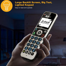 Load image into Gallery viewer, Smart Call Blocking 5-Handset Cordless Phone with Backlit Screen and Keypad