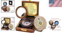 Load image into Gallery viewer, High-Quality Engraved Compass with Box - Ideal for Graduations &amp; Baptisms