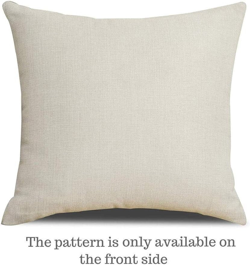 Creative Cat-Themed Decorative Pillow Covers, 4 Pack 18" x 18" Zippered Design