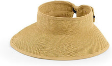 Load image into Gallery viewer, Lightweight Adjustable Women's Sun Visor Hat - 4.25" Brim for Ultimate Shade