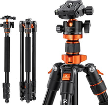Load image into Gallery viewer, Lightweight 78-Inch Tripod with 360° Rotation - Perfect for Outdoor Photography