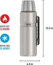 Load image into Gallery viewer, Stainless King 40oz Vacuum Beverage Bottle - Ideal for Family Camping &amp; Travel