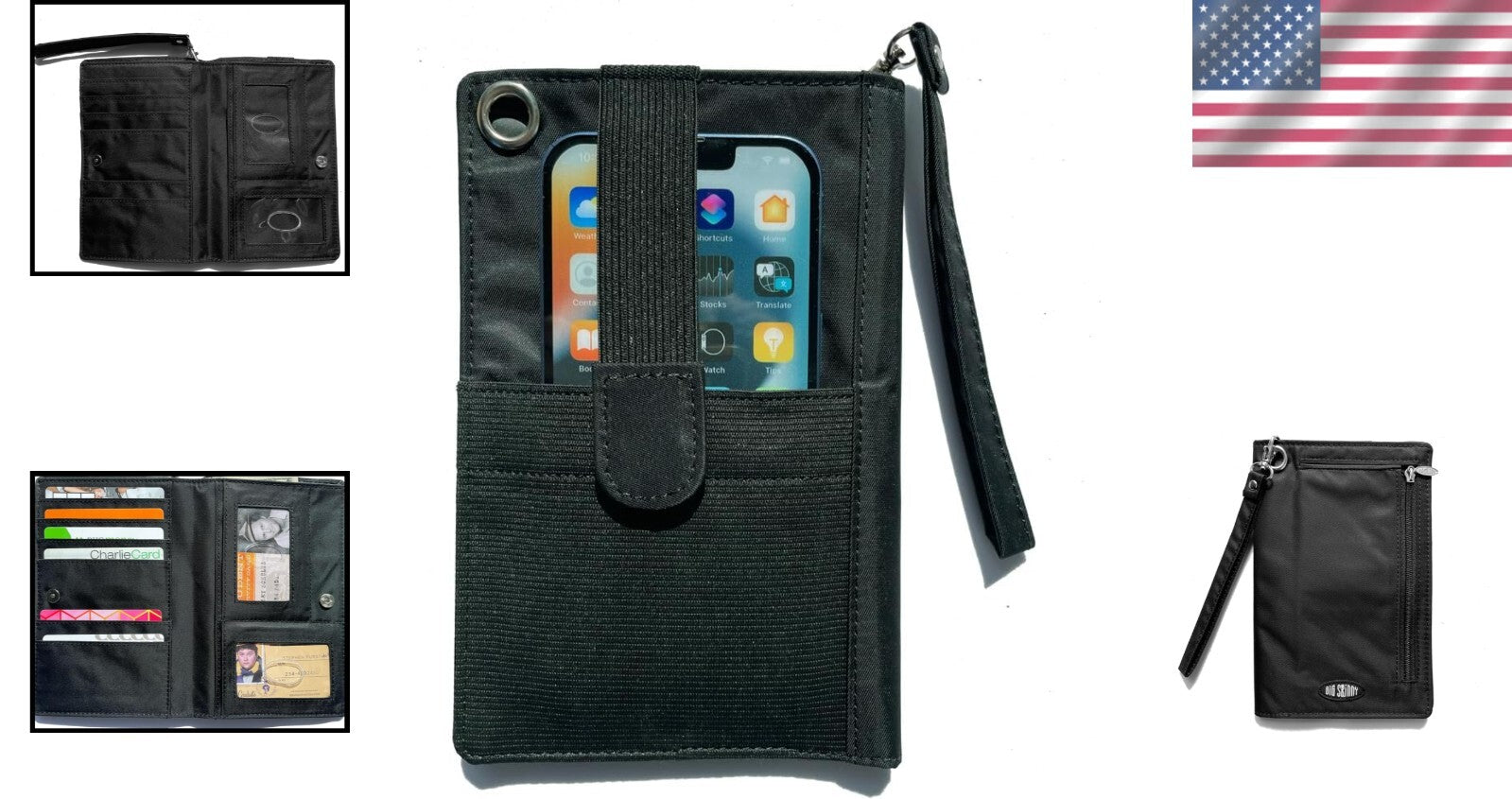 Chic Women's Bi-Fold Wallet, 6 Card Slots & Coin Compartment for Everyday Use