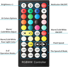 Load image into Gallery viewer, Remote-Controlled 2-Pack LED Stage Wash Light Bar - Perfect for Events &amp; Parties