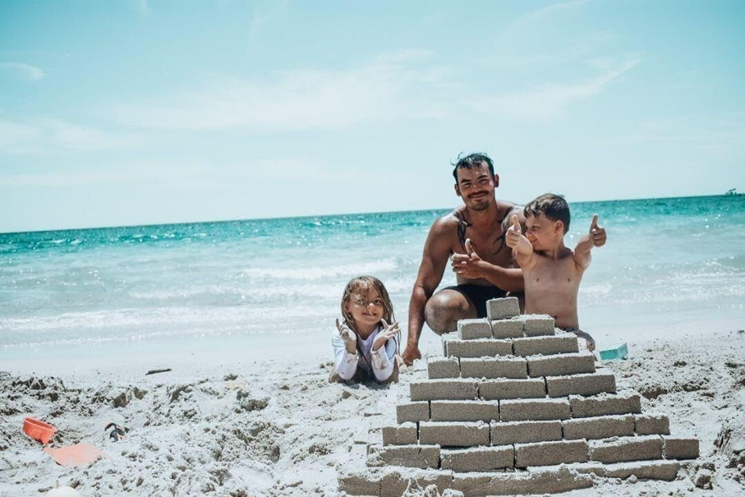 Durable Sand Castle Building Kit - 9 Travel-Friendly Molds & Toys for Kids