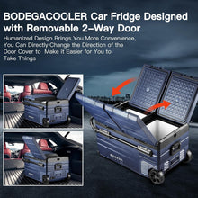 Load image into Gallery viewer, Versatile 80 Quart Car Fridge with App Control - Ideal for Camping and Travel