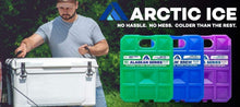 Load image into Gallery viewer, 2-Pack Tundra Series 1.5 LB Ice Packs with Vegetable Oil - Perfect for Coolers
