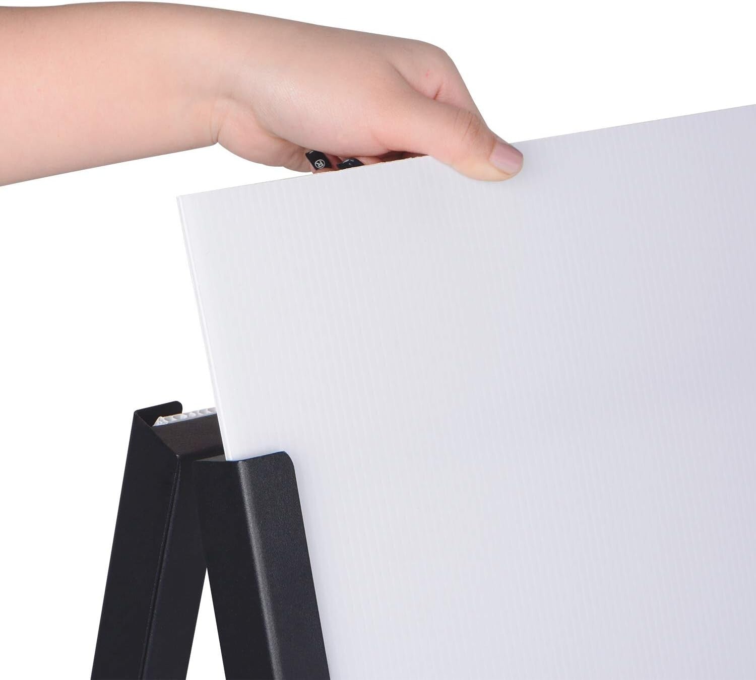 Attractive Heavy-Duty Portable Sidewalk Sign - 24"x36" for Restaurants & Events