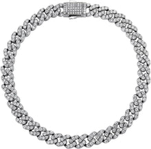 Load image into Gallery viewer, Chunky Cuban Link Anklet - 14K Gold 6x Plated with Sparkling Cubic Zirconia