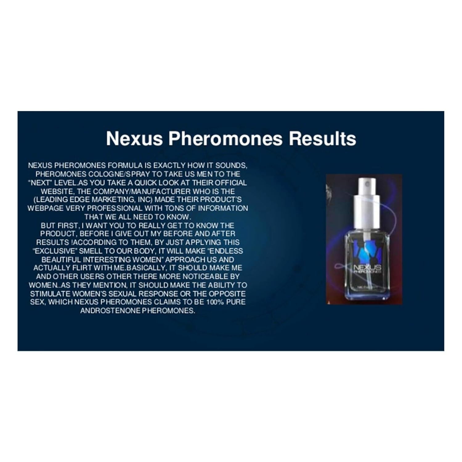 Pure Androstenone Pheromone Concentrate: 30ml Spray for Unforgettable Encounters