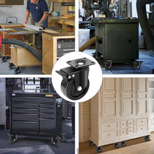 Load image into Gallery viewer, Premium 5-Inch Heavy Duty Casters with Lock - Ideal for Equipment &amp; Machinery