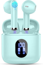 Load image into Gallery viewer, Stylish Bluetooth Earbuds with 9D Sound, ENC Mics &amp; Touch Control for Athletes