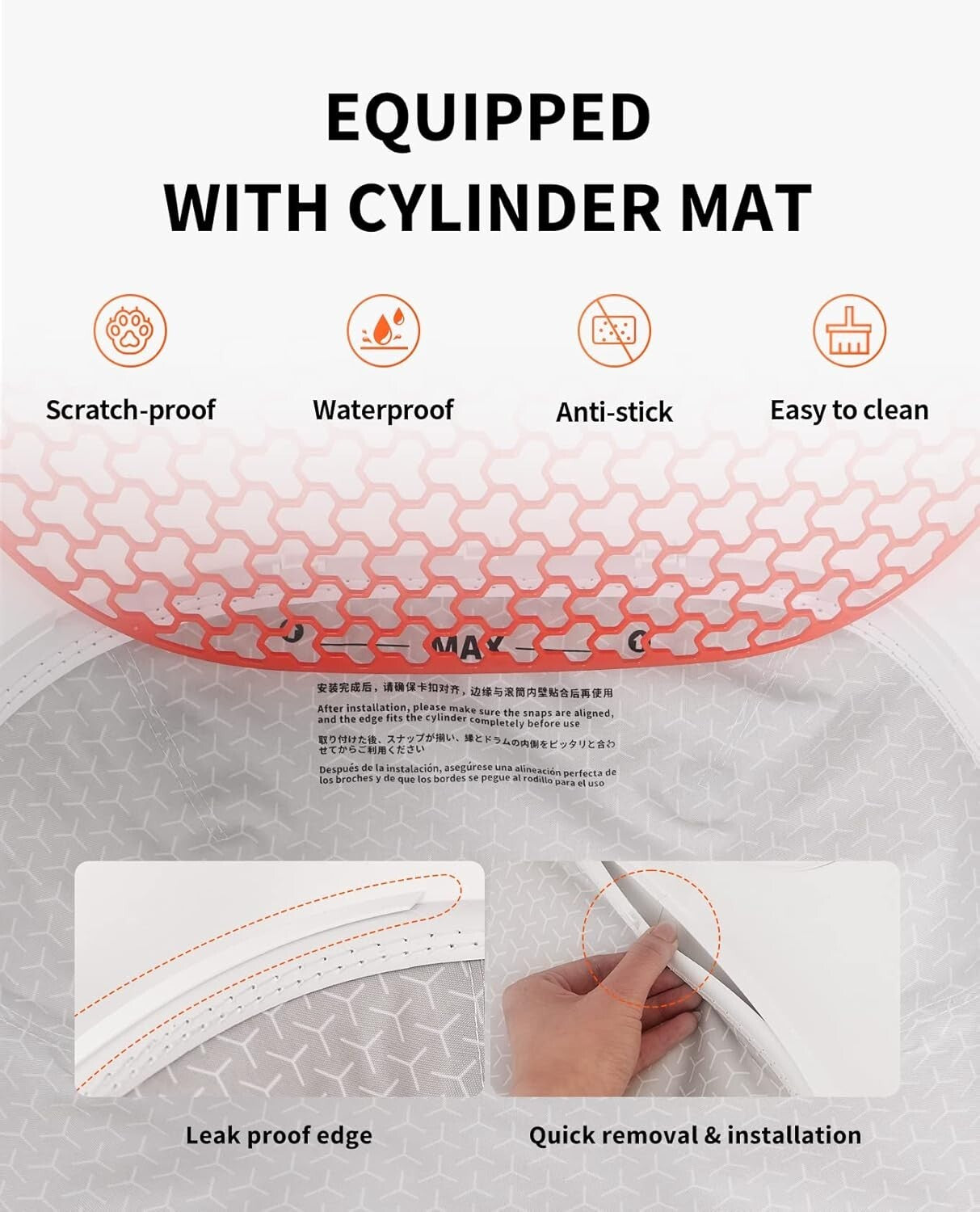 Extra Large Self-Cleaning Cat Litter Box for Easy Maintenance & Odor Control