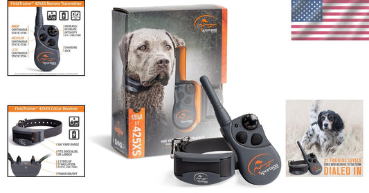 FieldTrainer 425XS Submersible Dog Training Collar - Adjustable for All Breeds