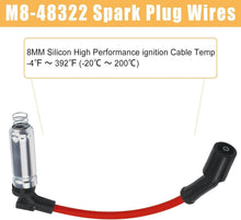 Load image into Gallery viewer, High-Performance Iridium Spark Plugs &amp; Wires for Chevy LS V8 Trucks - Pack of 8