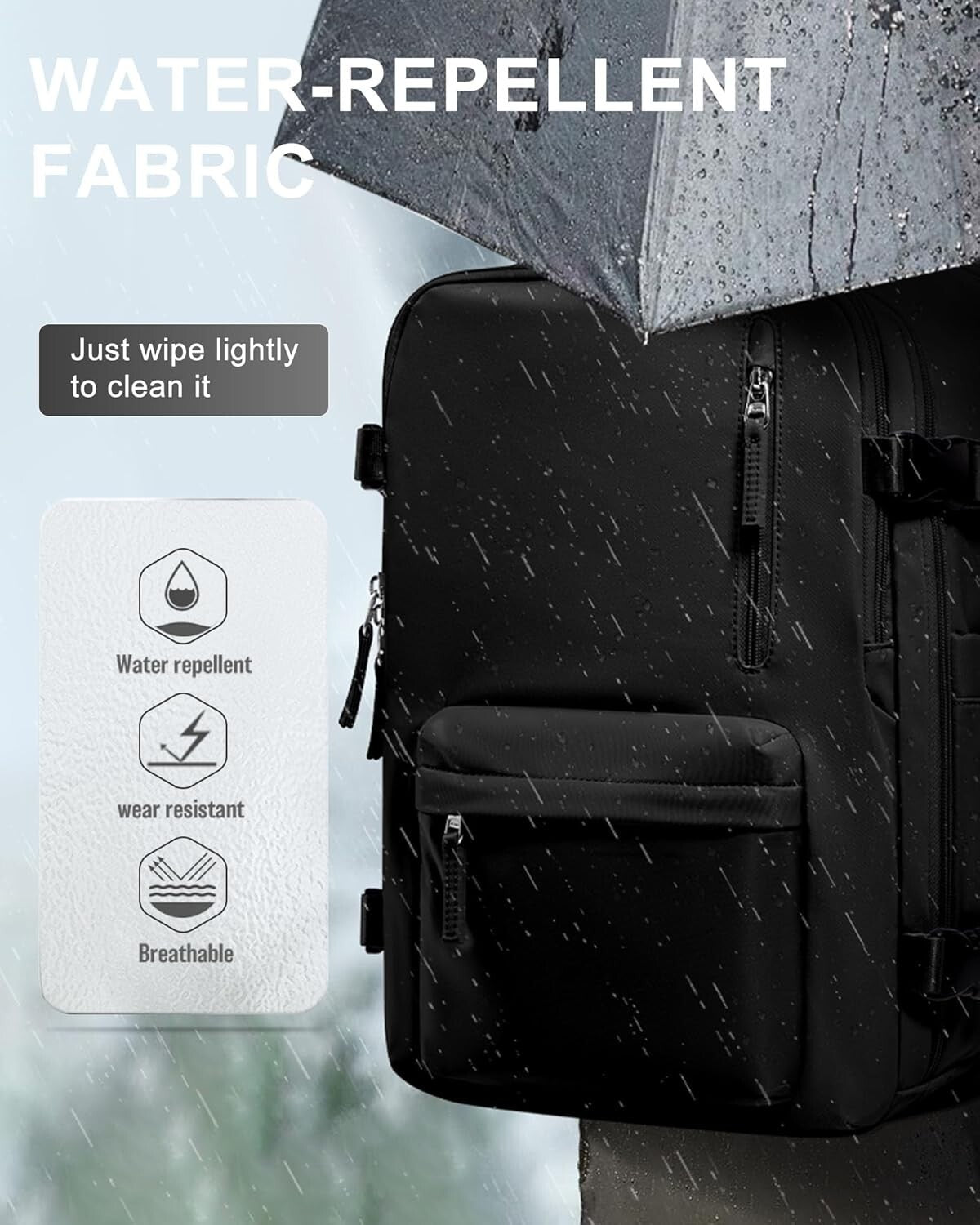 Stylish Carry-On Travel Backpack for Men and Women - Perfect for Professionals