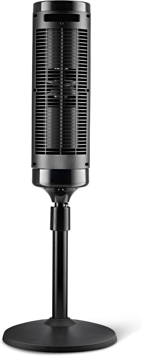 Elevation 42”-54” Adjustable Tower Fan with 31 ft/s Airflow & Remote Control