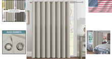 Load image into Gallery viewer, Thermal Insulated Blackout Curtains 100"W x 96"L - Elegant Room Divider Solution