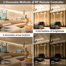 Load image into Gallery viewer, Indoor 65.6ft Warm White LED Lights with Remote &amp; Timing Modes for Home Elegance