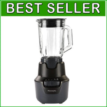 Load image into Gallery viewer, Versatile Boost Blender: 4 Speeds, Ice Crushing Power &amp; 48oz Glass Jar, Black