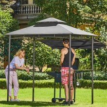 Load image into Gallery viewer, Portable Outdoor Gazebo Canopy with Side Awning for Grilling – Easy Assembly