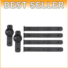 Load image into Gallery viewer, Charming Rustic 6-Piece Magnetic Garage Door Set - Assembly-Free Solution