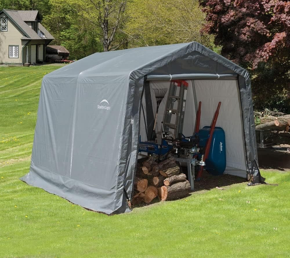 10' x 10' All-Weather Garden Shed - UV-Treated & Waterproof for Year-Round Use