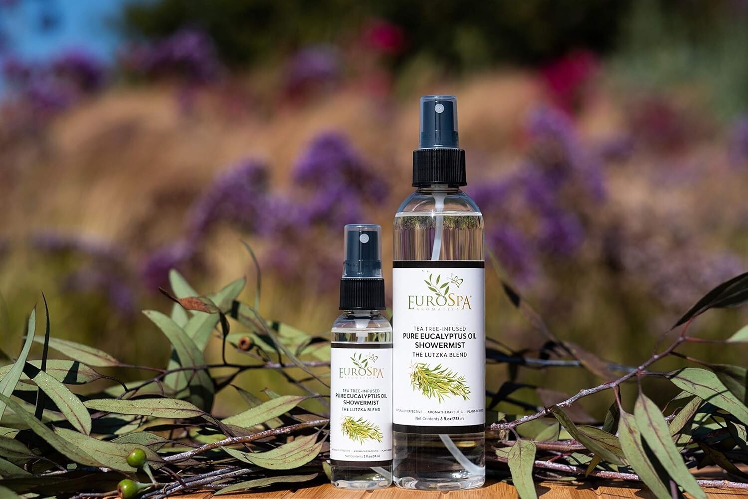 8oz Eucalyptus and Tea Tree Oil ShowerMist - Spa Quality Aromatherapy Experience