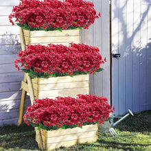 Load image into Gallery viewer, Eye-catching 72 Bundles of Rose Red Fake Flowers - Perfect for All Occasions