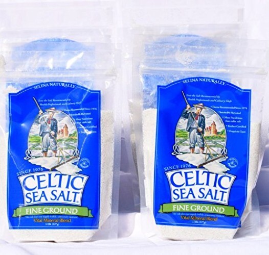 Versatile Fine Ground Sea Salt - 48 oz. of Authentic Taste, 6 Resealable Bags