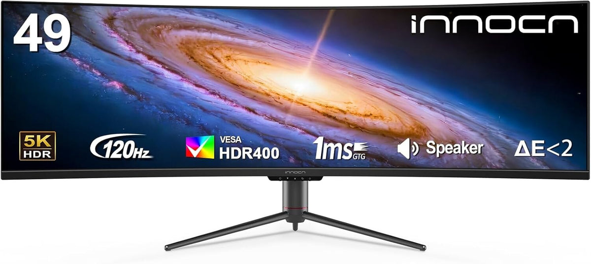 Eye-Catching 49-Inch Ultrawide Monitor with 5120x1440 Resolution & Ada ...