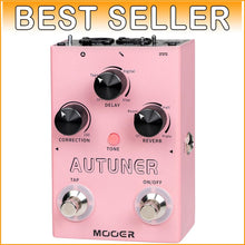 Load image into Gallery viewer, Precise Pitch Correction and Reverb Delay Vocal Effects Processor for Guitarists