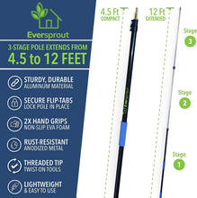 Load image into Gallery viewer, Durable Cobweb Duster with 12ft Extension Pole for Easy High Ceiling Cleaning