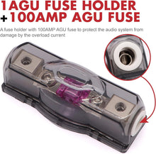 Load image into Gallery viewer, Complete 0 Gauge Car Amp Wiring Kit for Superior Sound - Includes Cables &amp; Fuses