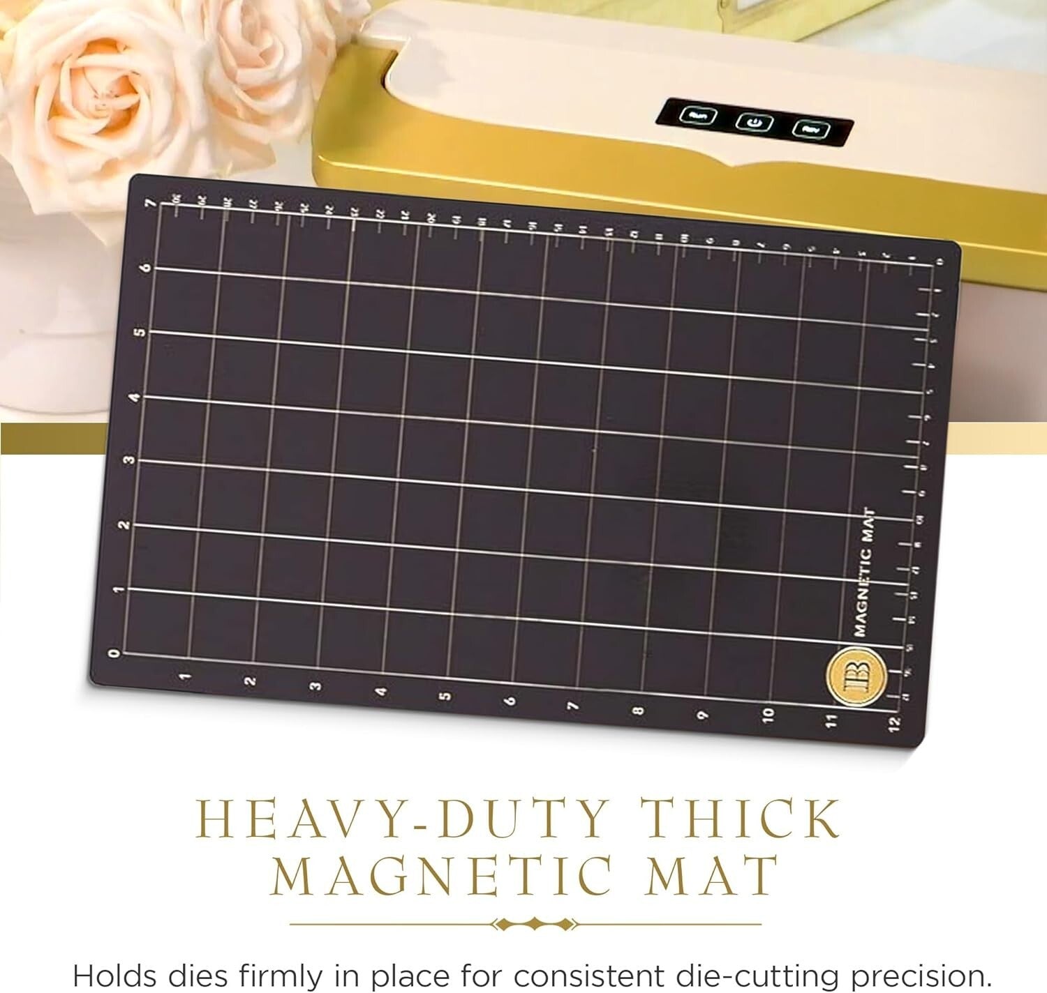 Empress Die Cutting & Embossing Plates Set - Large 8.6 x 13.5 for Precision C...