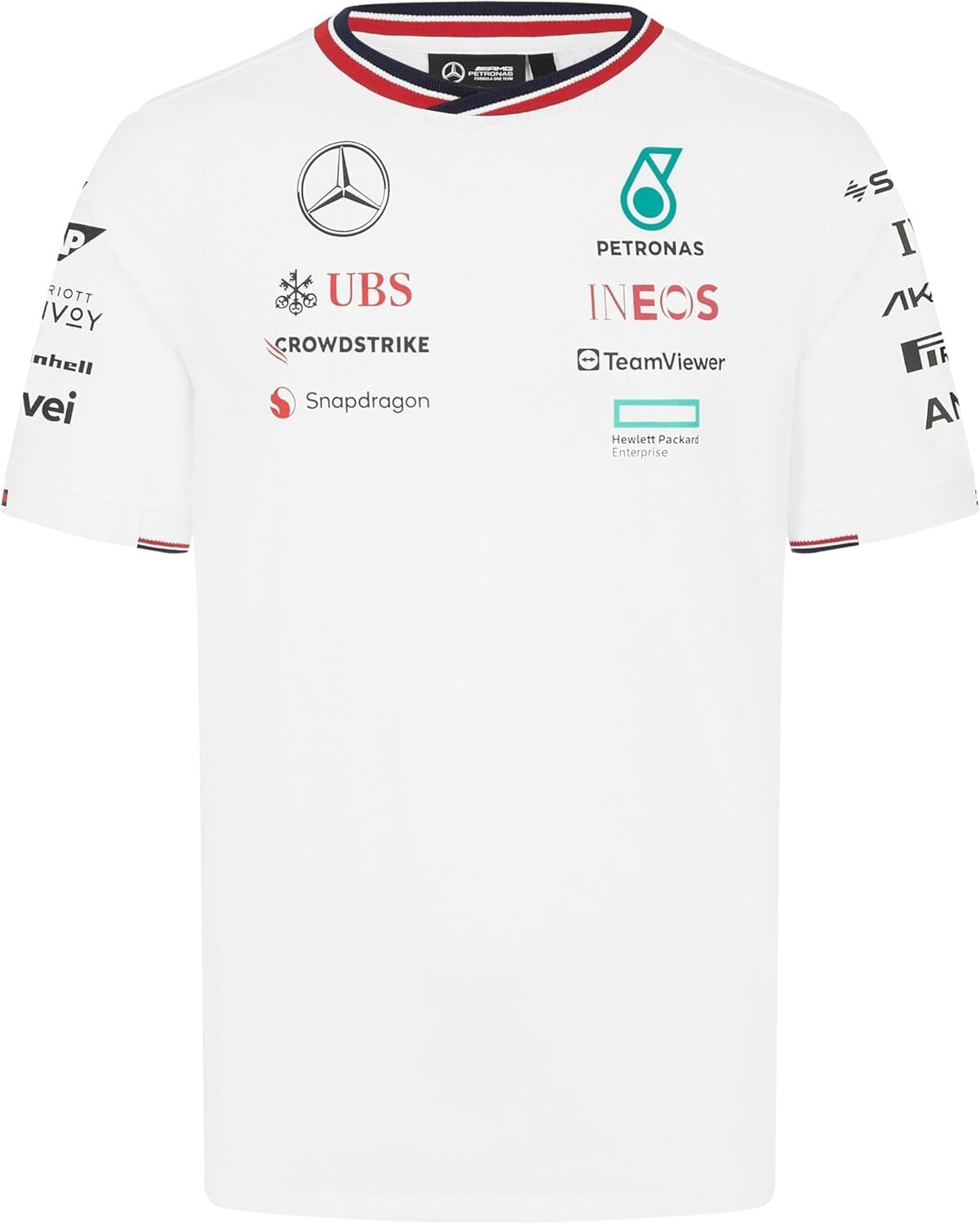 2024 F1 Men's Driver T-Shirt - Premium Polyester Blend & Stylish Details